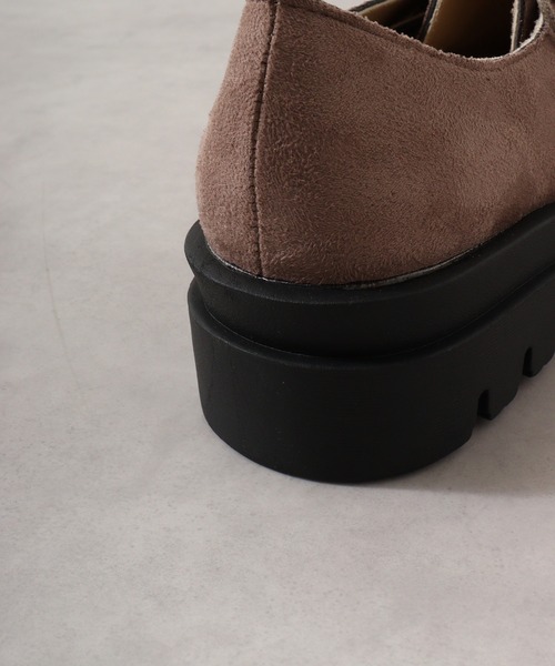 LibertyDoll（リバティードール）の「LibertyDoll 厚底トラックソール  チロリアン（ドレスシューズ・レディース・ブラック/ブラック系その他/ダークブラウン/ベージュ系その他・43/41/M/40/LL/42/3XL/L/44/S/3L）」の20枚目の写真