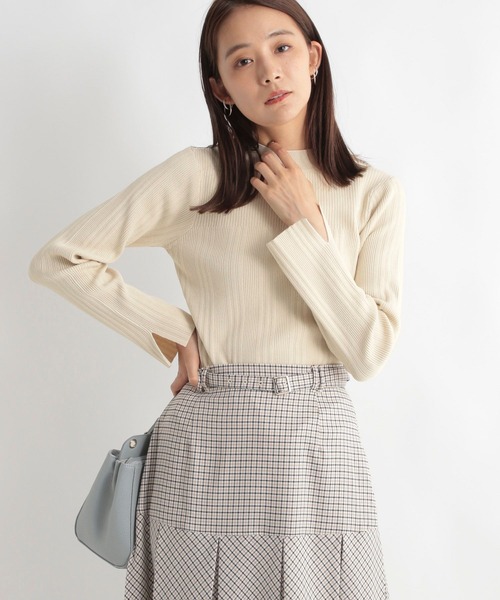 Andemiu(アンデミュウ)の「アソートプチハイリブニット979163(ニット/セーター・レディース・ブラック/ラメ/ボルドー/アイボリー/マルチ・FREE)」の12枚目の写真