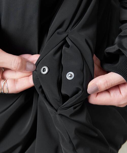 MARW UNITED ARROWS（マルゥ ユナイテッドアローズ）の「＜MARW UNITED ARROWS＞コクーン ダウンジャケット（ダウンジャケット/コート・レディース・ブラック・36/38）」の9枚目の写真