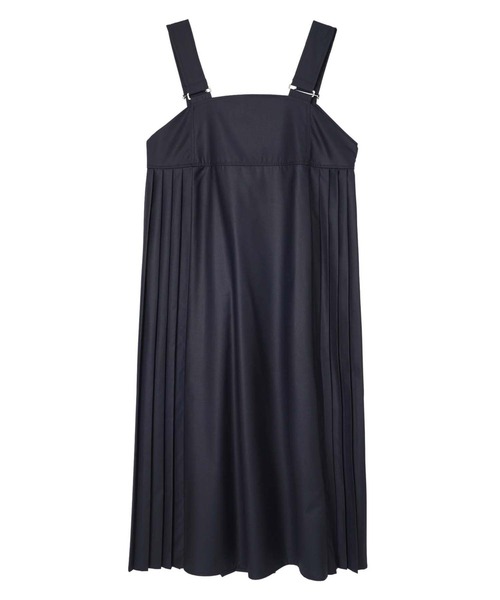 MILKFED.（ミルクフェド）の「PLEATED JUMPER DRESS（ジャンパースカート・レディース・ネイビー/グレー・ONE SIZE）」の21枚目の写真