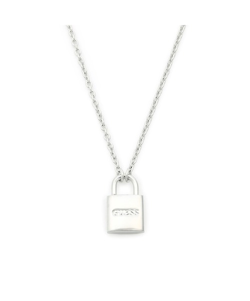Guess（ゲス）の「KEEP ME CLOSE 16-18'' 4G Padlock 1 Chain Necklace（ネックレス・レディース・シルバー/ゴールド・ONE SIZE）」の7枚目の写真