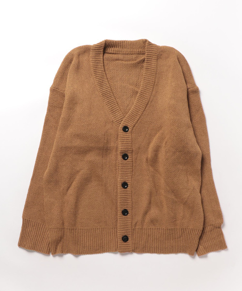 Burner（バーナー）の「【OKUOKU　0909】ボリュームカーディガン ボレロ oku-tops-693152881047-31 U（カーディガン/ボレロ・メンズ・ブラウン/ブラック/ベージュ・L/XL/M）」の3枚目の写真