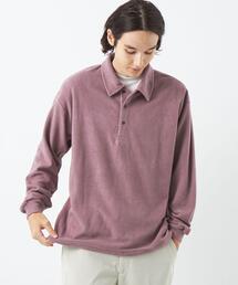 ソフトフリース ポロシャツ