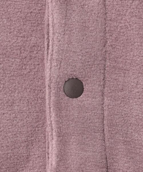 green label relaxing（グリーンレーベルリラクシング）の「ソフトフリース ポロシャツ（ポロシャツ・メンズ・ブラック/ピンク/ライトグレー・S/M/L/XL）」の16枚目の写真