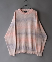 SITRY(Vg[)gradation crew neck sweater/Of[V N[lbN jbg(jbg/Z[^[)