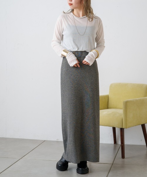 Omekashi（オメカシ）の「シアーフライスプルオーバー（Tシャツ/カットソー・レディース・オレンジ/ライトグレー/チャコールグレー/ピンク/オフホワイト・FREE）」の14枚目の写真