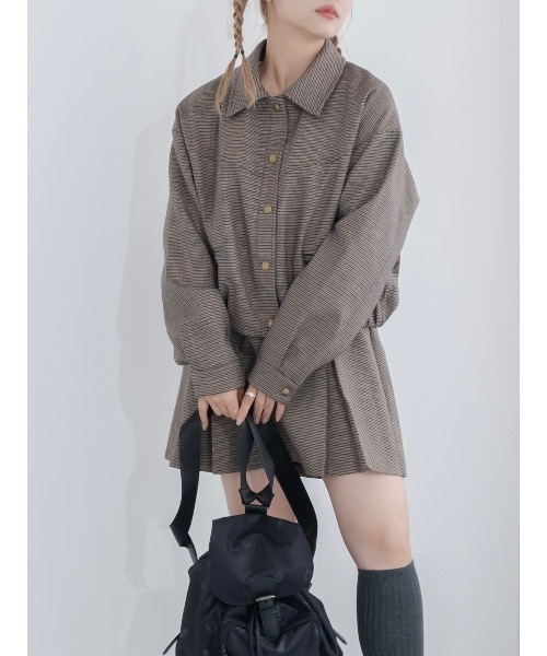 JUMELLE（ジュメロ）の「preppie setup（セットアップ・レディース・ブラウン・FREE）」の5枚目の写真