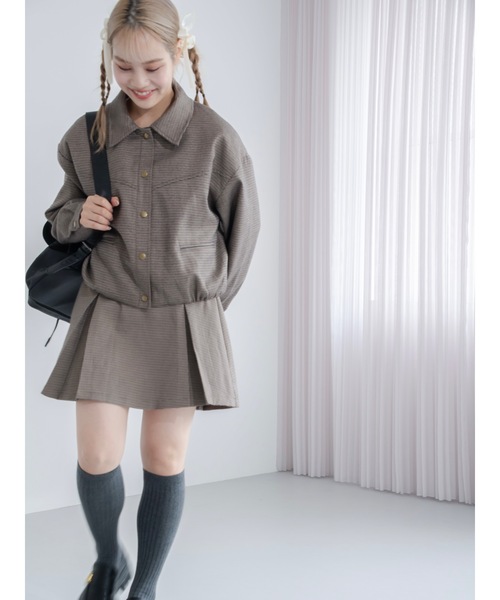 JUMELLE（ジュメロ）の「preppie setup（セットアップ・レディース・ブラウン・FREE）」の6枚目の写真