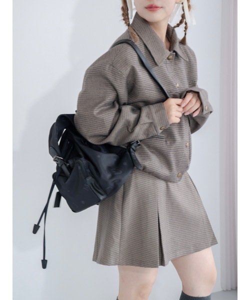 JUMELLE（ジュメロ）の「preppie setup（セットアップ・レディース・ブラウン・FREE）」の8枚目の写真