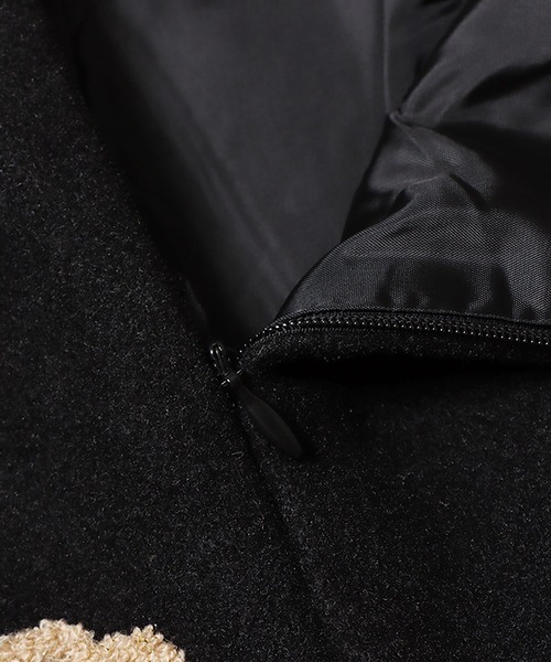 ROOPTOKYO(ループトウキョウ)の「▲フラワーモチーフ台形スカート(スカート・レディース・アイボリー/ブラック・S/M/L)」の6枚目の写真