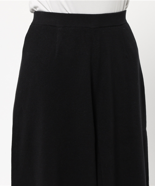 TATRAS CONCEPT STORE（タトラスコンセプトストア）の「TARRAZZO DONNA（トラッゾドンナ）ニットガウチョパンツ（スカート・レディース・キャメル/ボルドー/ブラック・FREE）」の4枚目の写真