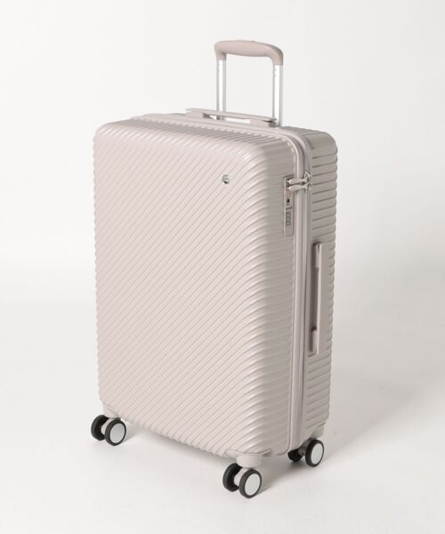 HaNT(ハント)の「W&.Day/Night×HaNT コラボ スーツケース 47L 05102(スーツケース/キャリーバッグ・レディース・グレー/スモークピンク/モスグリーン/グレイッシュベージュ・FREE)」の4枚目の写真