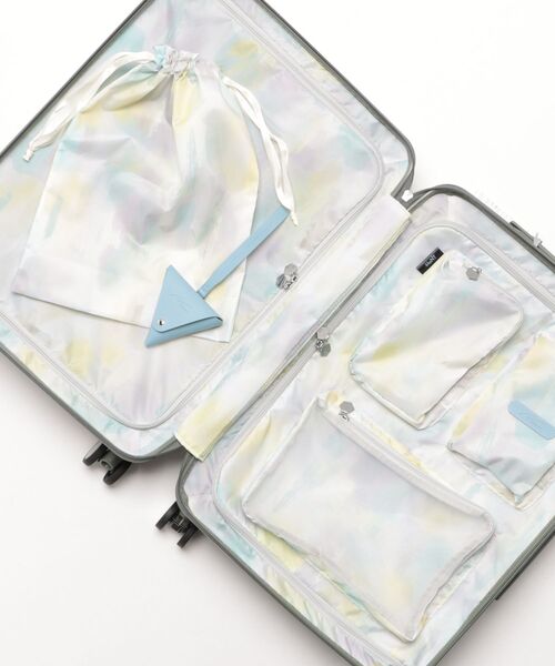 HaNT(ハント)の「W&.Day/Night×HaNT コラボ スーツケース 47L 05102(スーツケース/キャリーバッグ・レディース・グレー/スモークピンク/モスグリーン/グレイッシュベージュ・FREE)」の17枚目の写真