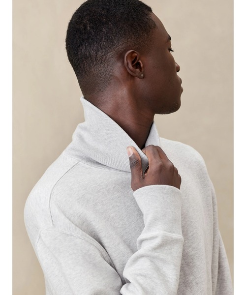 Banana Republic（バナナリパブリック）の「デュオ インターロック スウェットシャツ（スウェット・メンズ・グレー・XL/M/L/S）」の3枚目の写真