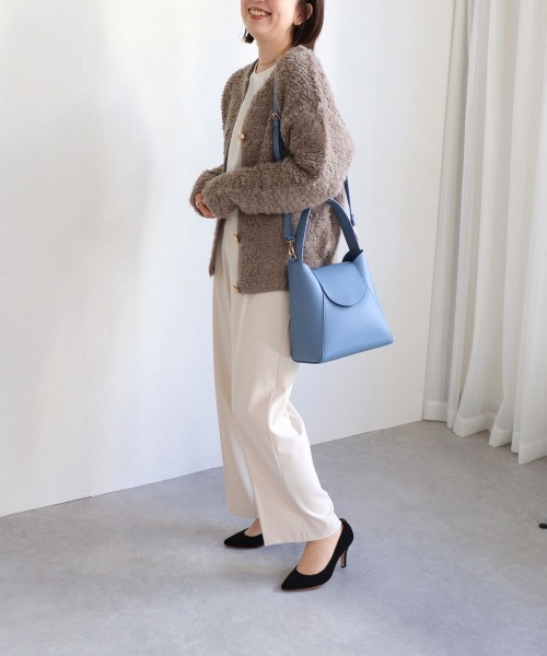 T・S・L（ティーエスエル）の「ワンハンドル2wayハンドバッグ（ハンドバッグ・レディース・ベージュ/ブラック/サックスブルー/グレー・FREE）」の15枚目の写真