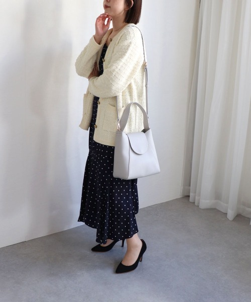 T・S・L（ティーエスエル）の「ワンハンドル2wayハンドバッグ（ハンドバッグ・レディース・ベージュ/ブラック/サックスブルー/グレー・FREE）」の20枚目の写真