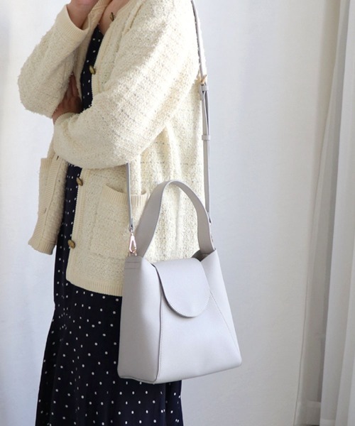 T・S・L（ティーエスエル）の「ワンハンドル2wayハンドバッグ（ハンドバッグ・レディース・ベージュ/ブラック/サックスブルー/グレー・FREE）」の21枚目の写真