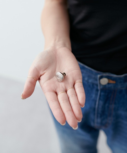 natural couture（ナチュラルクチュール）の「ボトム調節ボタン（ベルト・レディース・シルバー/ゴールド・FREE）」の6枚目の写真