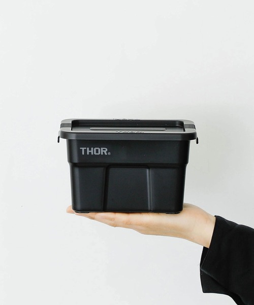 HIGHTIDE(ハイタイド)の「THOR ソー Mini Totes With Lid DC ミニトート ウィズ リッド DC(収納グッズ・メンズ・オレンジ/ベージュ/ライトグレー/ブラック/オリーブ/クリア・FREE)」の15枚目の写真