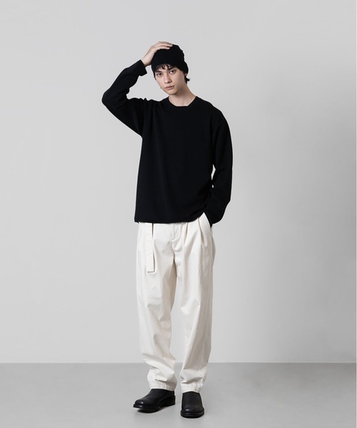 NEU-IN 22SS ベルテッドウエストトラウザー NEU-IN 22SS ベルテッドウエストトラウザー