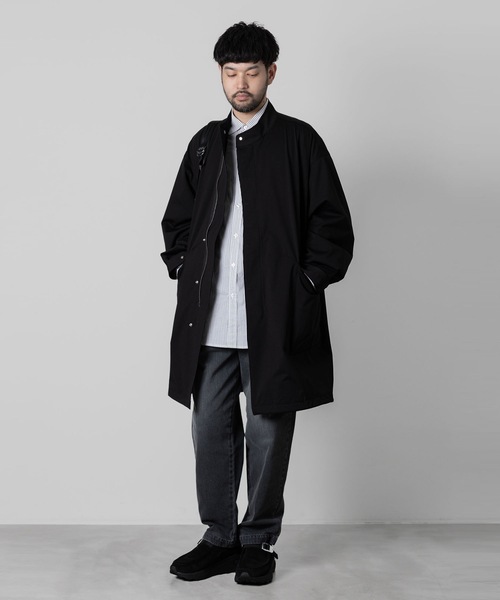 ATTACHMENT(アタッチメント)の「11oz デニム ベルテッド テーパード フィットトラウザーズ / 11oz DENIM BELTED TAPERED FIT TROUSERS(デニムパンツ・メンズ・ネイビー/オフホワイト/ブラック・3/2/1)」の20枚目の写真