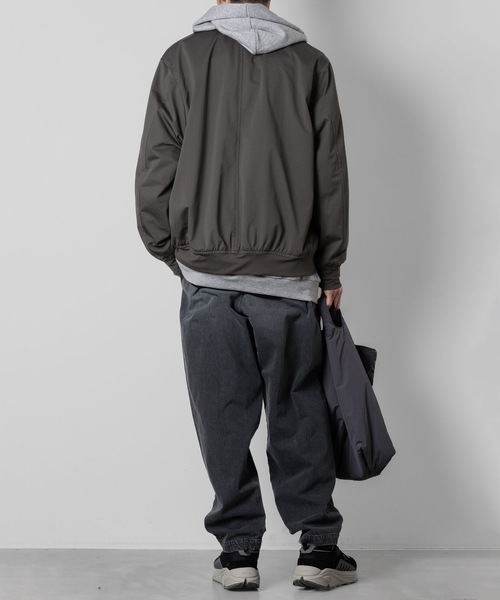 ATTACHMENT(アタッチメント)の「11oz デニム ベルテッド テーパード フィットトラウザーズ / 11oz DENIM BELTED TAPERED FIT TROUSERS(デニムパンツ・メンズ・ネイビー/オフホワイト/ブラック・3/2/1)」の16枚目の写真