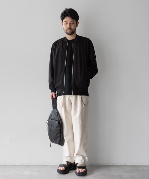 ATTACHMENT(アタッチメント)の「11oz デニム ベルテッド テーパード フィットトラウザーズ / 11oz DENIM BELTED TAPERED FIT TROUSERS(デニムパンツ・メンズ・ネイビー/オフホワイト/ブラック・3/2/1)」の17枚目の写真