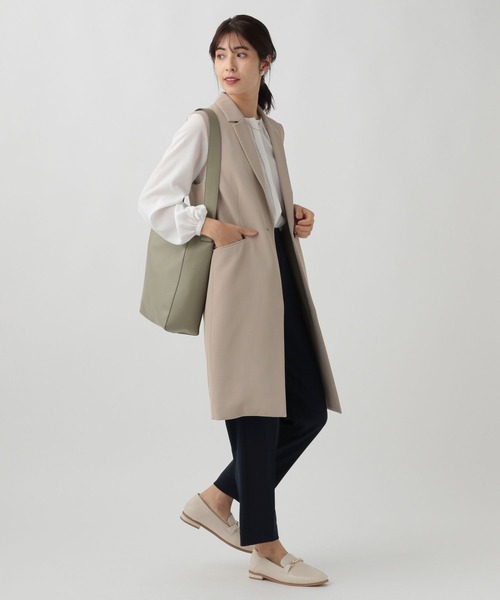 Elura(エルーラ)の「セレモニーサマ見えテーパードパンツ(その他パンツ・レディース・ブラック/ネイビー・MEDIUM/SMALL/LARGE)」の12枚目の写真