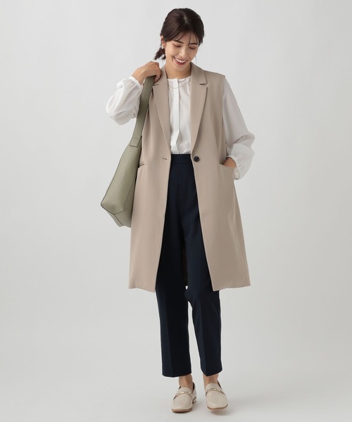 Elura(エルーラ)の「セレモニーサマ見えテーパードパンツ(その他パンツ・レディース・ブラック/ネイビー・MEDIUM/SMALL/LARGE)」の13枚目の写真