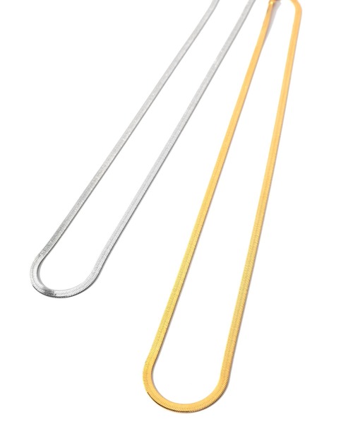 Ops.（オプス）の「ネックレス ゴールド レディース シルバー925 チェーンネックレス 【Iter イーテル】（ネックレス・レディース・イエローゴールド/シルバー・40cm/45cm）」の15枚目の写真