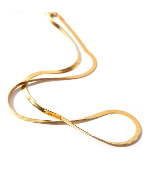 Ops.（オプス）の「ネックレス ゴールド レディース シルバー925 チェーンネックレス 【Iter イーテル】（ネックレス・レディース・イエローゴールド/シルバー・40cm/45cm）」の17枚目の写真