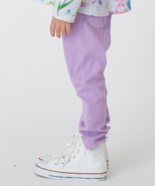 HAKKA KIDS（ハッカキッズ）の「いちごアップリケストレッチカットツイルパンツ（その他パンツ・キッズ・ピンク/パープル/ネイビー/サックスブルー・100cm/110cm/120cm/130cm）」の10枚目の写真
