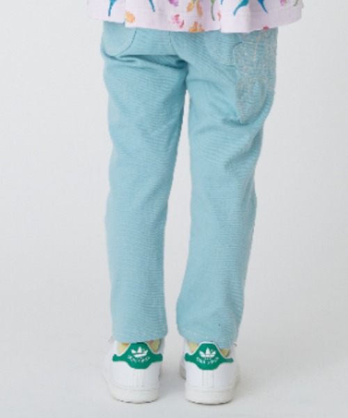 HAKKA KIDS（ハッカキッズ）の「いちごアップリケストレッチカットツイルパンツ（その他パンツ・キッズ・ピンク/パープル/ネイビー/サックスブルー・100cm/110cm/120cm/130cm）」の13枚目の写真