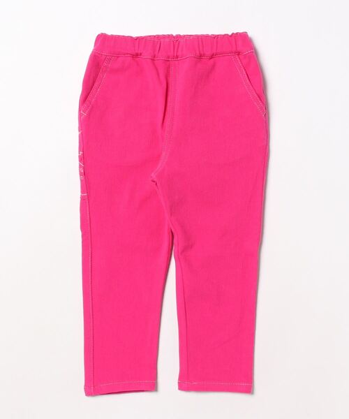 HAKKA KIDS（ハッカキッズ）の「いちごアップリケストレッチカットツイルパンツ（その他パンツ・キッズ・ピンク/パープル/ネイビー/サックスブルー・100cm/110cm/120cm/130cm）」の6枚目の写真