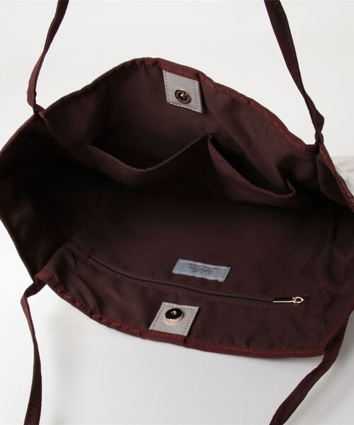 Cepica（セピカ）の「刺繍ナイロントート（トートバッグ・レディース・オレンジ/アイボリー/グリーン/ライトベージュ/ライトグレー・FREE）」の19枚目の写真