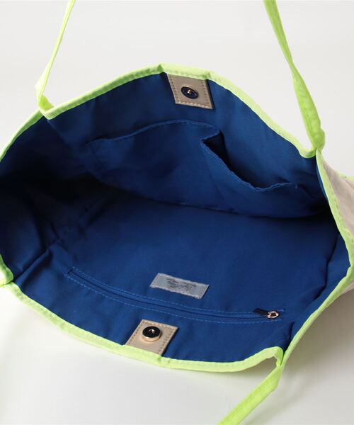 Cepica（セピカ）の「刺繍ナイロントート（トートバッグ・レディース・オレンジ/アイボリー/グリーン/ライトベージュ/ライトグレー・FREE）」の20枚目の写真