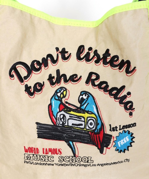 Cepica（セピカ）の「刺繍ナイロントート（トートバッグ・レディース・オレンジ/アイボリー/グリーン/ライトベージュ/ライトグレー・FREE）」の7枚目の写真