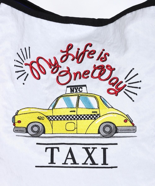 Cepica（セピカ）の「刺繍ナイロントート（トートバッグ・レディース・オレンジ/アイボリー/グリーン/ライトベージュ/ライトグレー・FREE）」の11枚目の写真