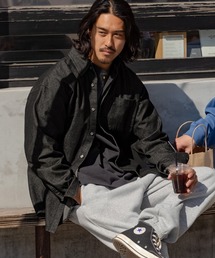 マルチファンクショナルファブリック ビッグシルエット アソートレギュラーカラー長袖シャツ【THE CRAFT CREW PRODUCTS】