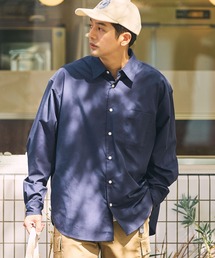 マルチファンクショナルファブリック ビッグシルエット アソートレギュラーカラー長袖シャツ【THE CRAFT CREW PRODUCTS】