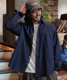 マルチファンクショナルファブリック ビッグシルエット アソートレギュラーカラー長袖シャツ【THE CRAFT CREW PRODUCTS】