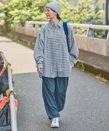 THE CRAFT CREW PRODUCTS（ザクラフトクループロダクツ）の「マルチファンクショナルファブリック ビッグシルエット アソートレギュラーカラー長袖シャツ【THE CRAFT CREW PRODUCTS】（シャツ/ブラウス）」