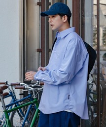 サックスブルー」に該当するメンズのシャツ/ブラウス（無地