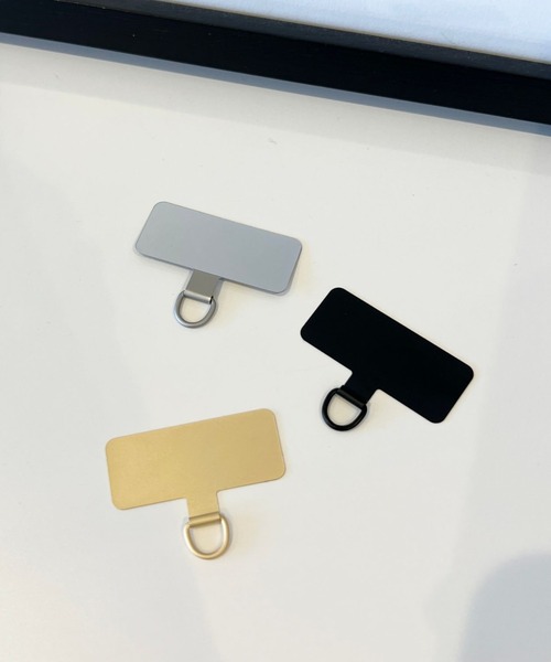 ステンレス】ストラッププレート 996486（スマホグッズ）｜Me%（ミィ