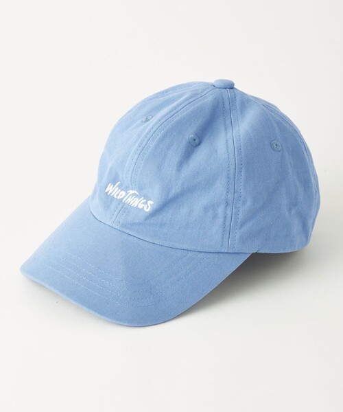 WILD THINGS(ワイルドシングス)の「【別注】<WILD THINGS>ロゴキャップ(キャップ・キッズ・パープル/レッド/ライトブルー・FREE(52-56))」の2枚目の写真