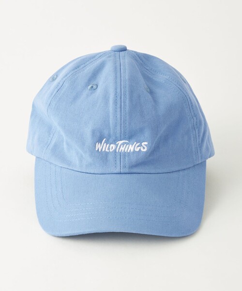 WILD THINGS(ワイルドシングス)の「【別注】<WILD THINGS>ロゴキャップ(キャップ・キッズ・パープル/レッド/ライトブルー・FREE(52-56))」の4枚目の写真