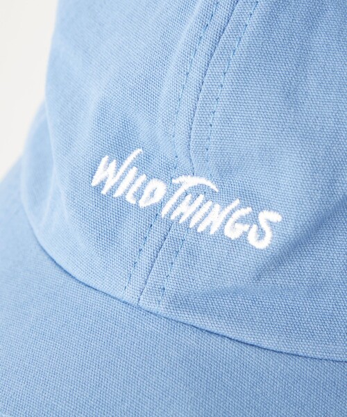 WILD THINGS(ワイルドシングス)の「【別注】<WILD THINGS>ロゴキャップ(キャップ・キッズ・パープル/レッド/ライトブルー・FREE(52-56))」の13枚目の写真