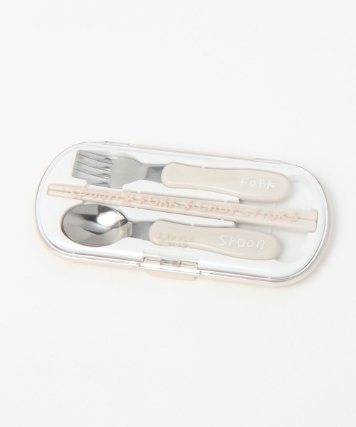 LAKOLE（ラコレ）の「【らこれキッズ】トリオセット / 994352（カトラリー・キッズ・ブルー/アイボリー・FREE）」の4枚目の写真