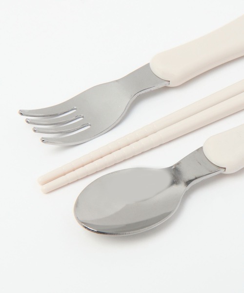 LAKOLE（ラコレ）の「【らこれキッズ】トリオセット / 994352（カトラリー・キッズ・ブルー/アイボリー・FREE）」の8枚目の写真