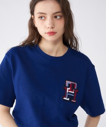 モノグラムバッヂTシャツ